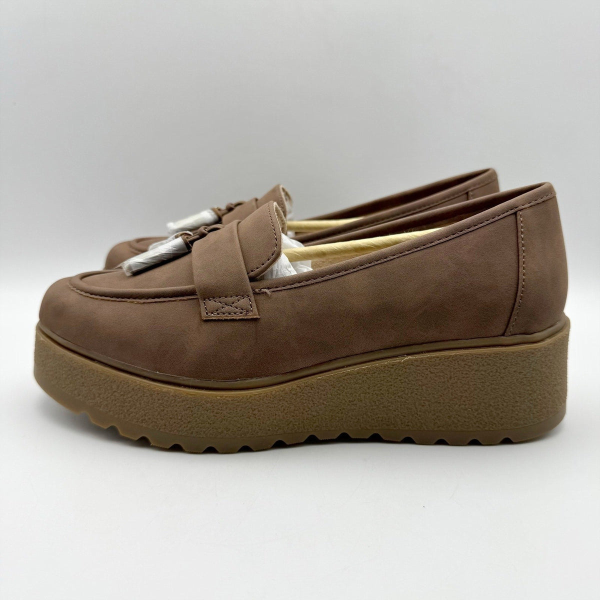 Soul Naturalizer Womens Josie Loafers Size 9.5M EU 40.5 Brown Slip-on NIB