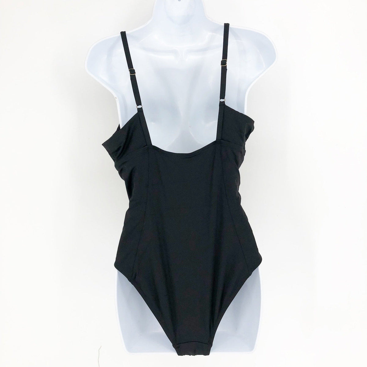 ANDIE SWIM Women's Havana One Piece Swimsuit XL US 16 Black Square Neck NWT