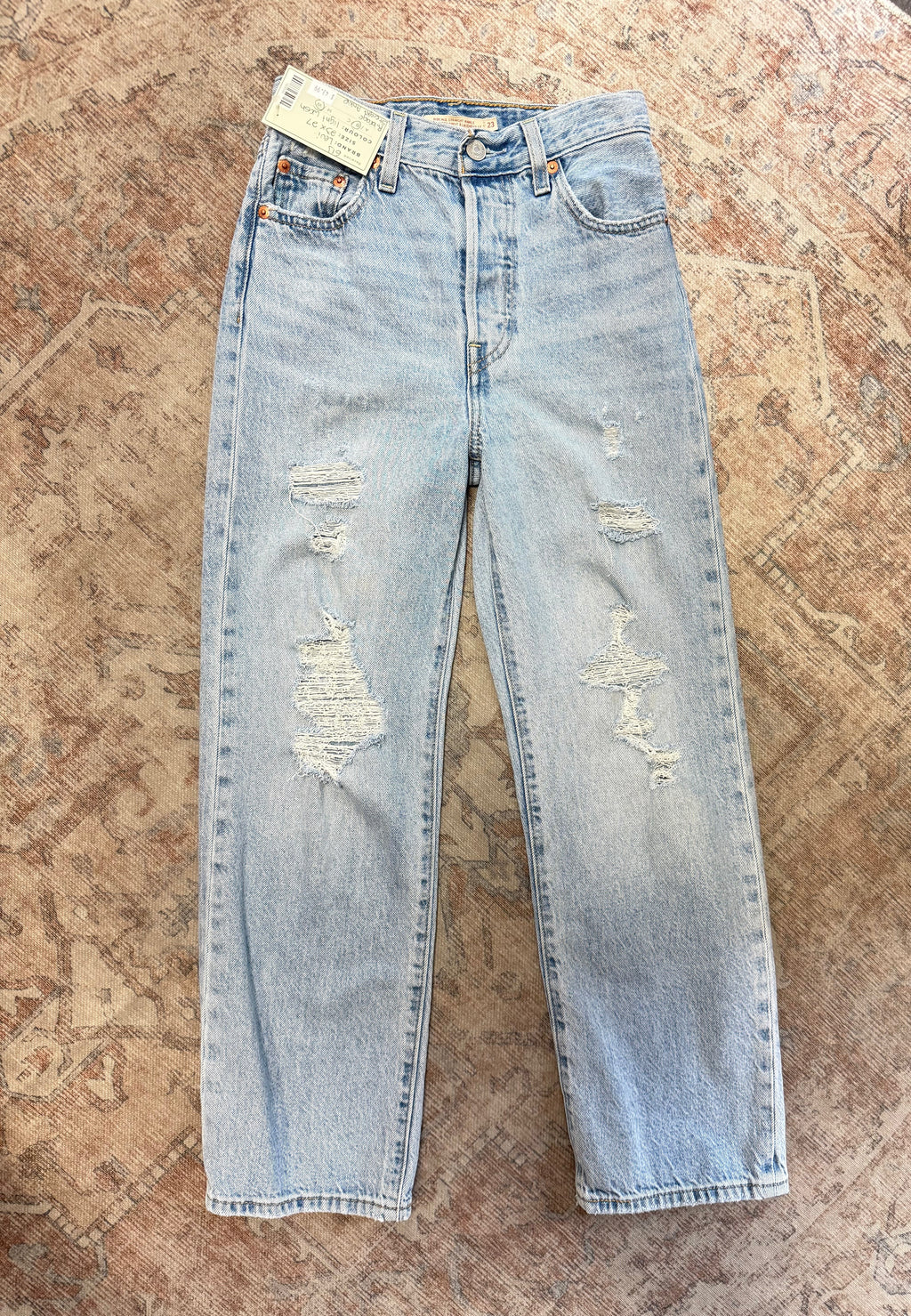 Levi’s Ribcage Straight Ankle HR Jeans (23x27)