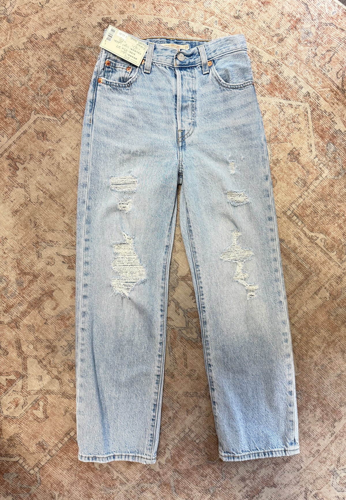 Levi’s Ribcage Straight Ankle HR Jeans (23x27)