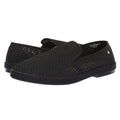 Rivieras Womens Classic Mesh Slip On Shoes Size 7.5 EU 38 Black NIB