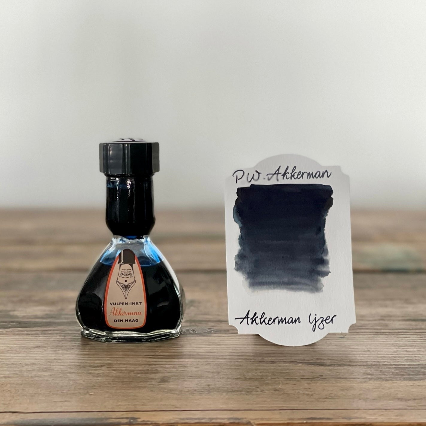 Akkerman Akkerman Ijzer galnoten Blauw Zwart Ink