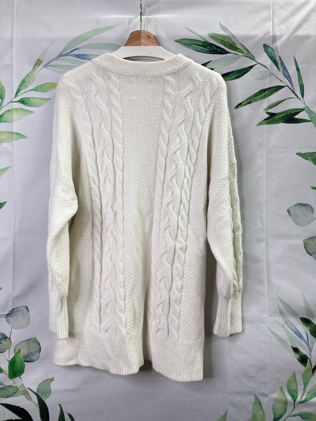 Abercrombie Cable Knit Sweater (XL)