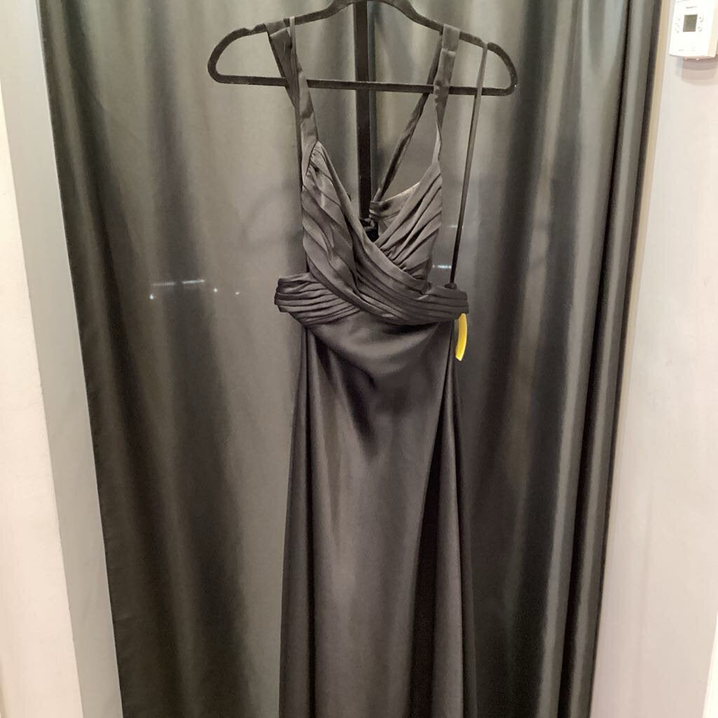 BCBGMaxazria Strappy Satin EVENING 4