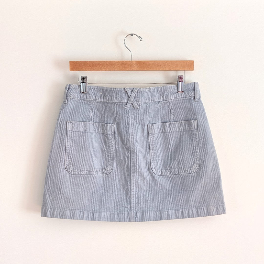 American Eagle Outfitters Corduroy Super Hi-Rise A-Line Mini Skirt - 8
