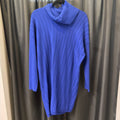 Per Se T Neck Cotton Silk Knit DRESSES S