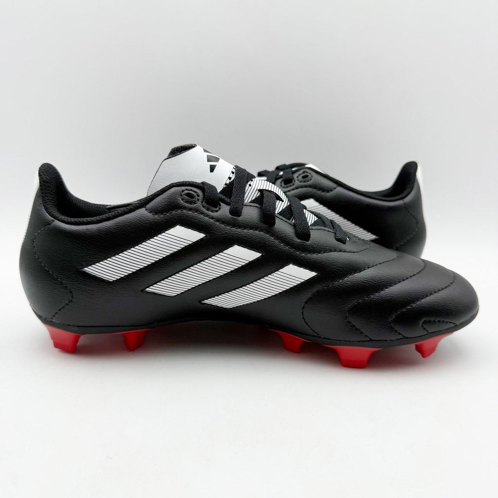Adidas Mens Goletto VIII Firm Ground Soccer Cleats Size 9 Black Red Athletic NWT