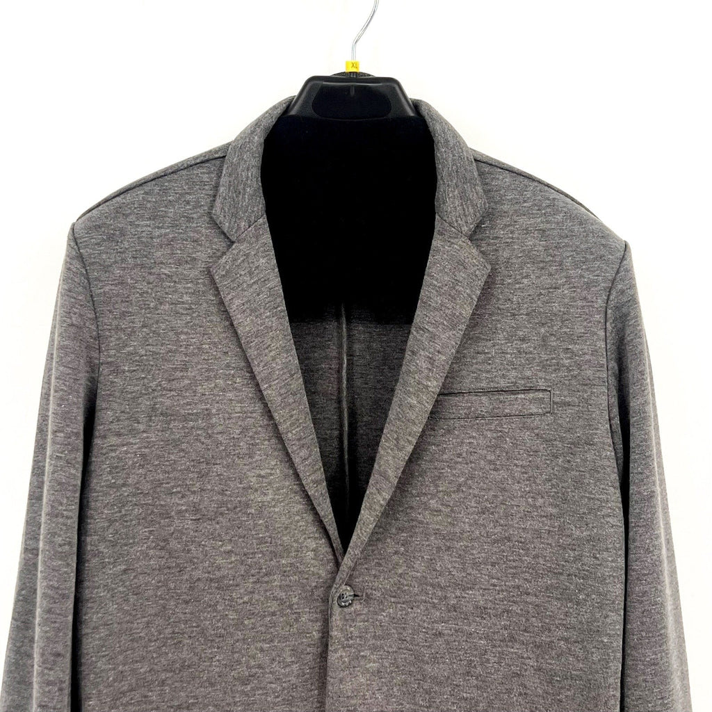 RIGHT OF WAY Men's Brody Knit Blazer Jacket Medium Heather Grey NWOT