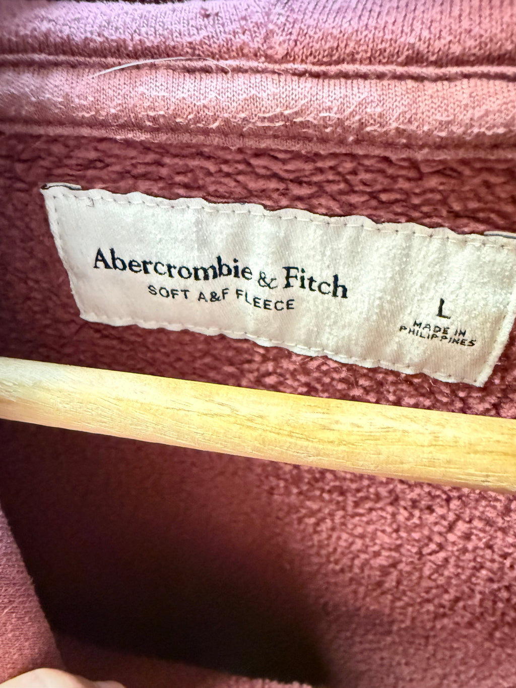Abercrombie Soft A&F Hoodie (L)