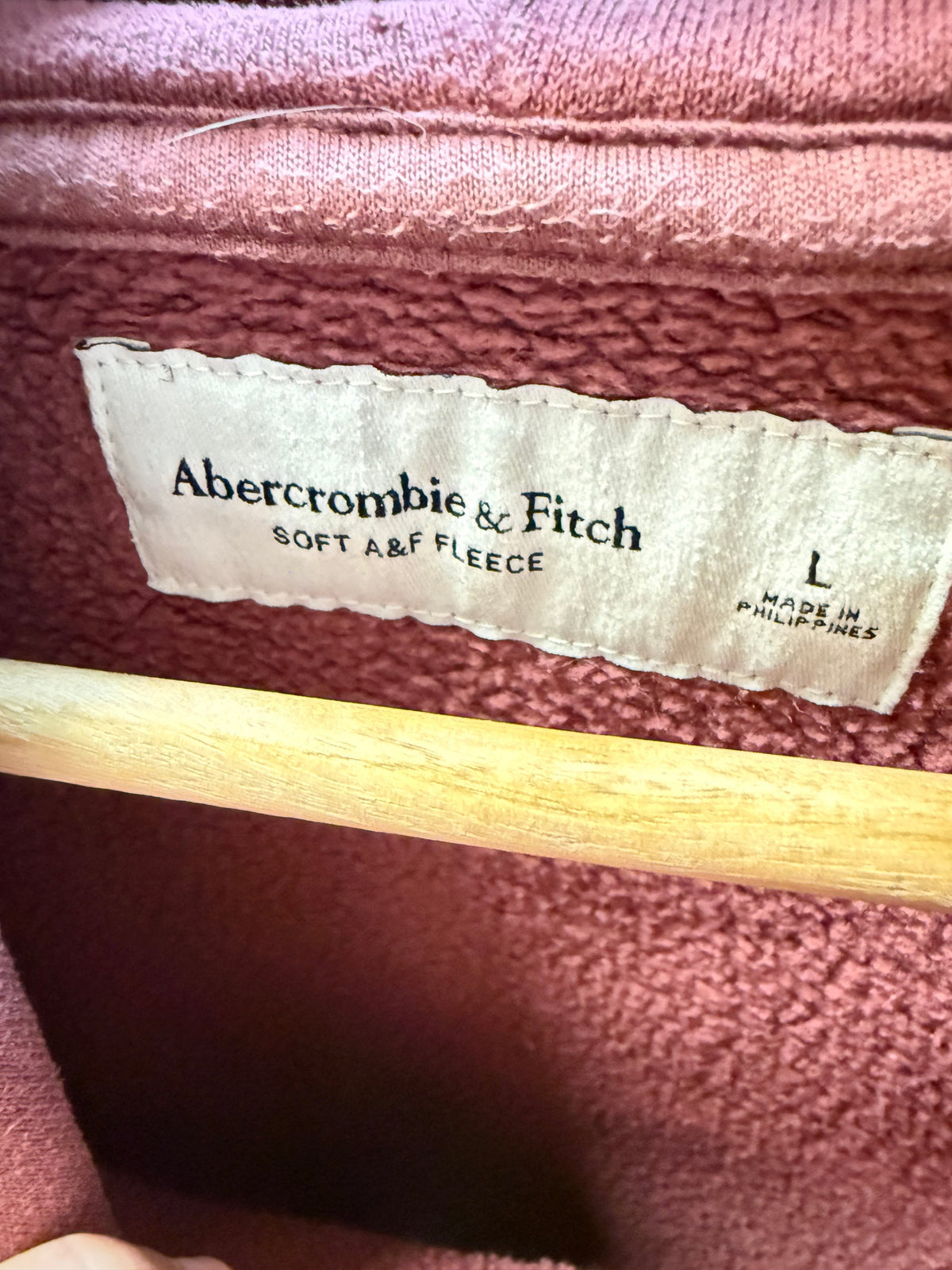 Abercrombie Soft A&F Hoodie (L)