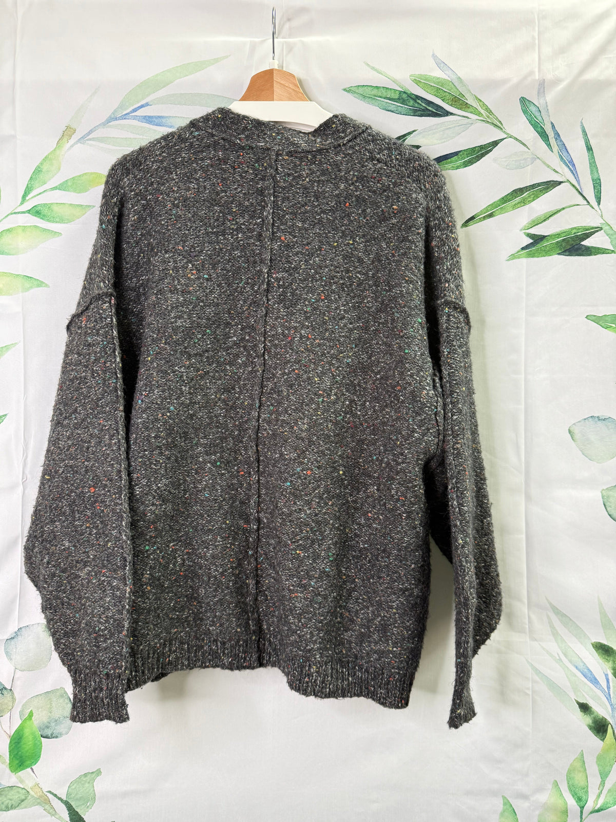 Aritzia Wilfred Confetti Oversized Cardigan (XS)