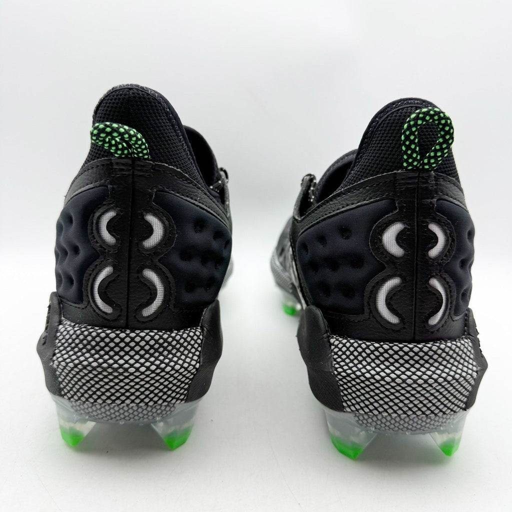 Under Armour Mens Harper 8 Elite Baseball Cleats Size 11 EU 45 Black Green NWOB
