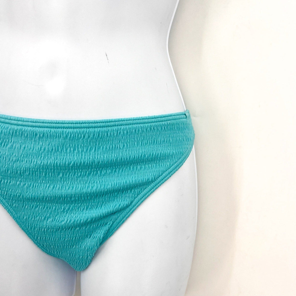 ABERCROMBIE KIDS Girls Textured Two-Piece Swimsuit Set Size 17- 18 Blue NWT