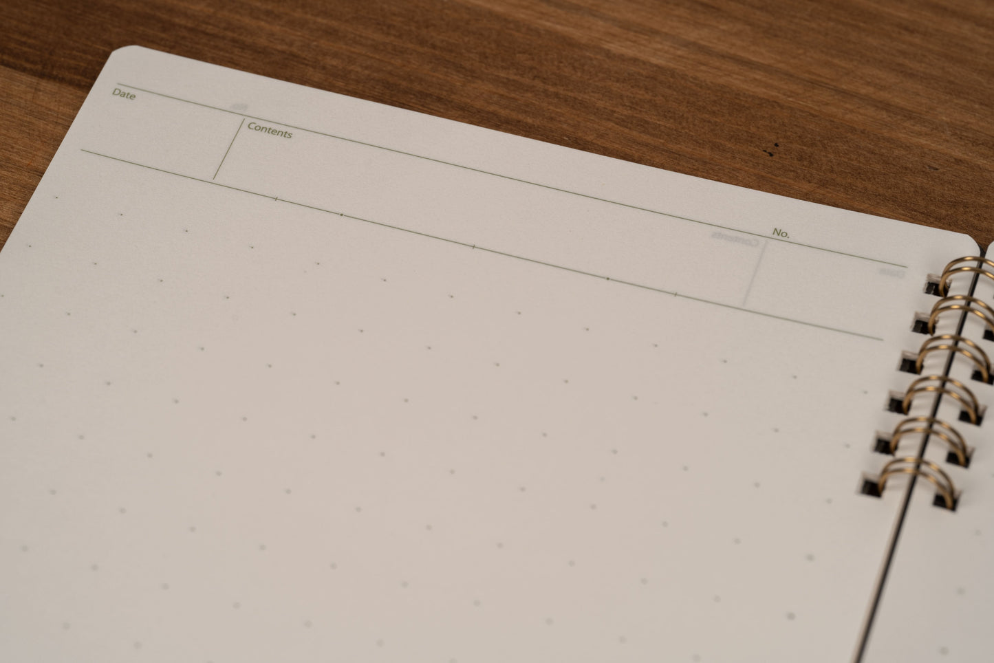 Logical Prime Notebook - W Ring - A5 - Dot Grid - 100 Pages