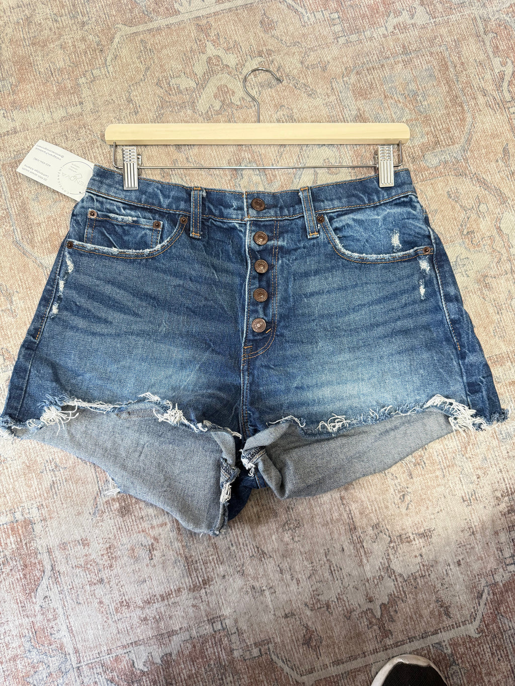 Abercrombie The Mom HR Shorts (30) oo*