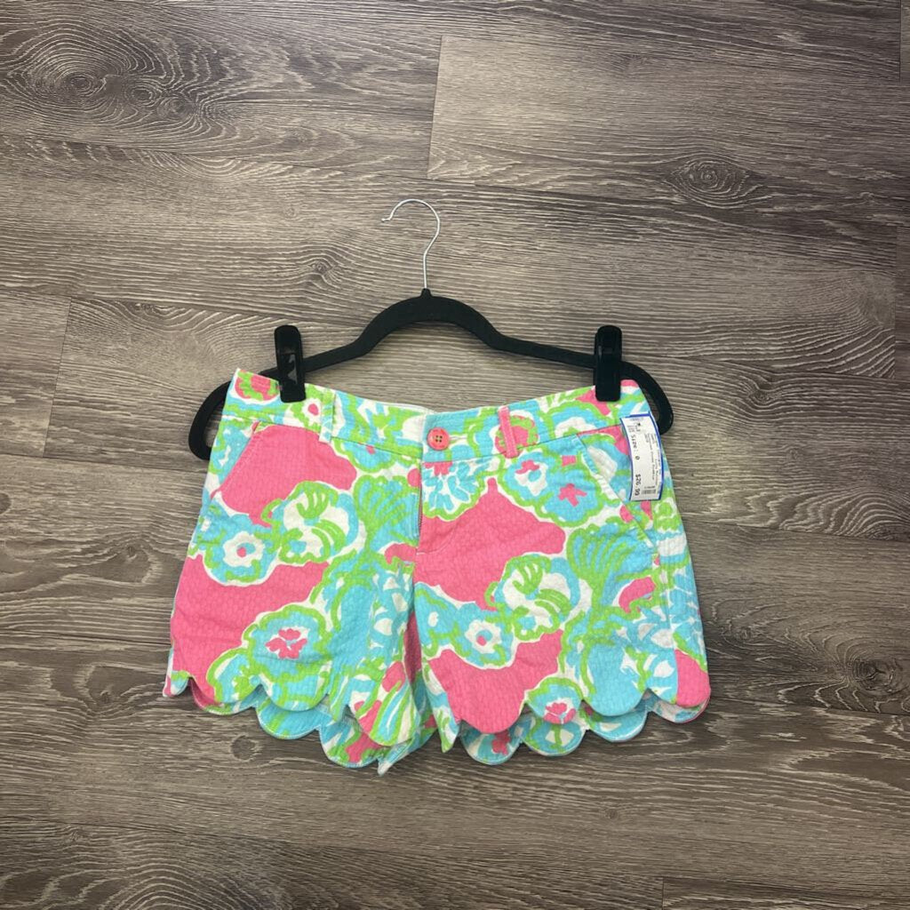 Lilly Pulizter Patterned Chinos SHORTS 0