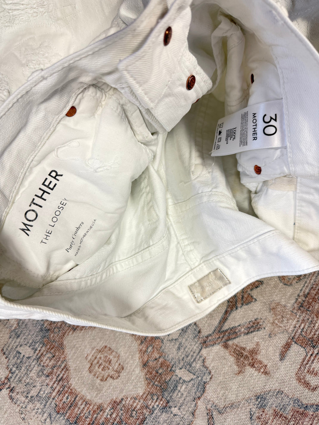 Mother Loosey Party BF Jeans (30x27)