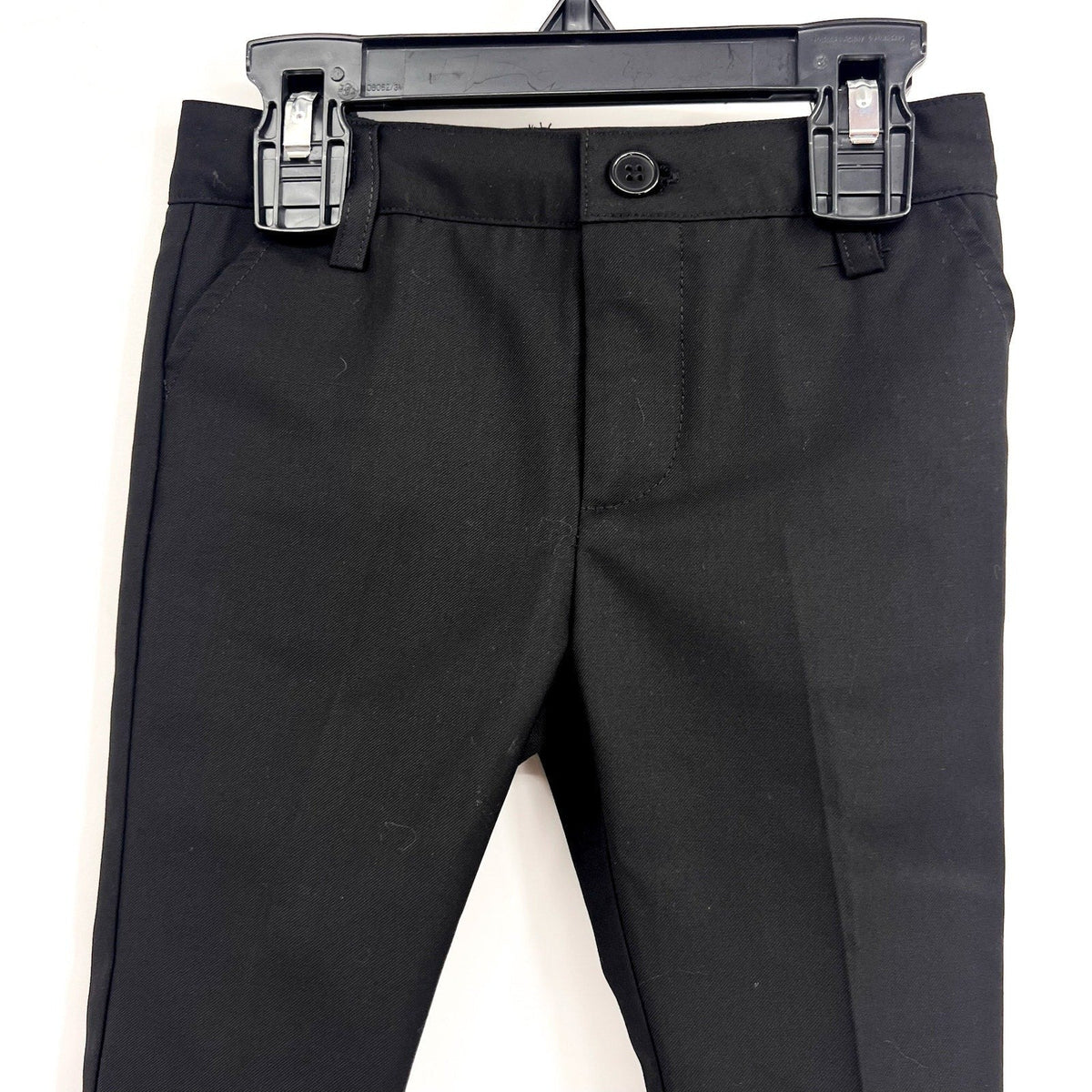 BARDOT Baby Boys Oscar Suit Pants 6-9 Months Jet Black Solid Straight Leg NWT