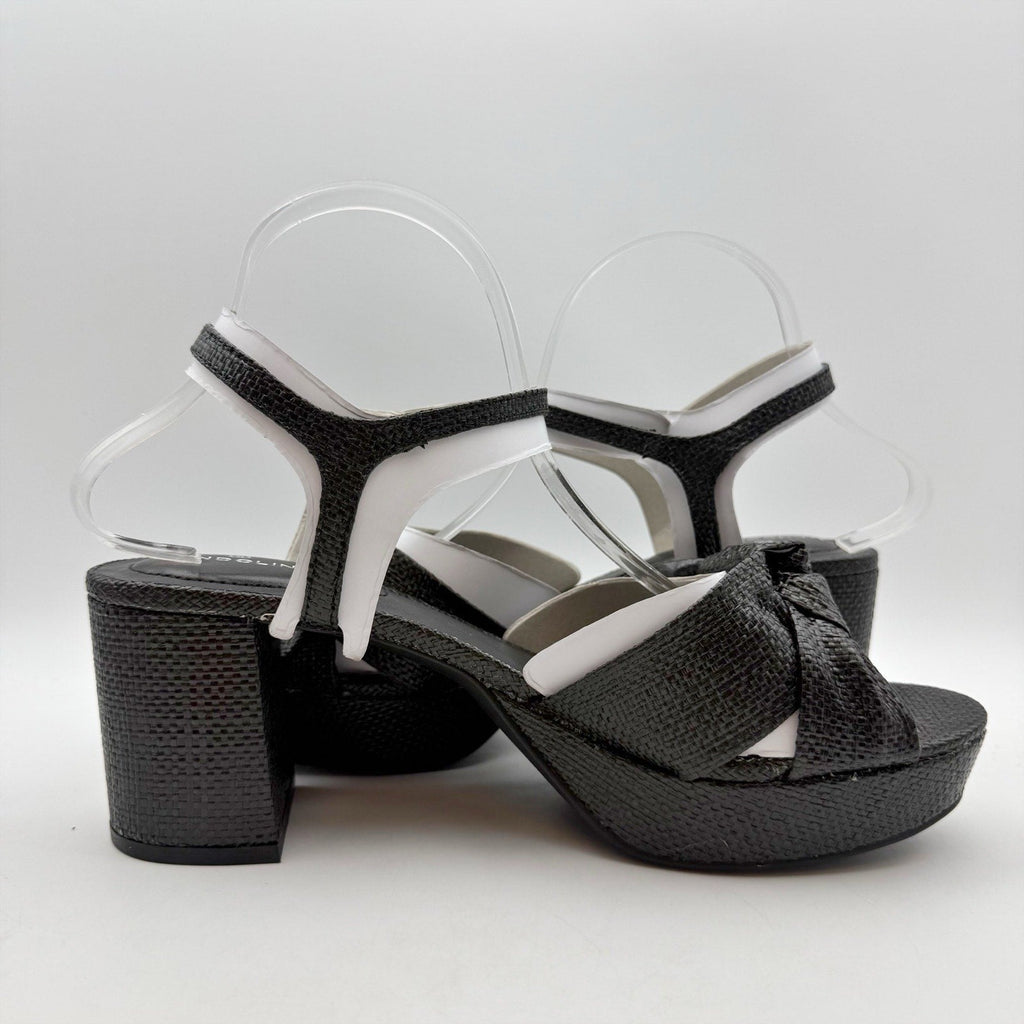 Bandolino Womens Prezley Heeled Sandals Size 8 M Black Party NIB