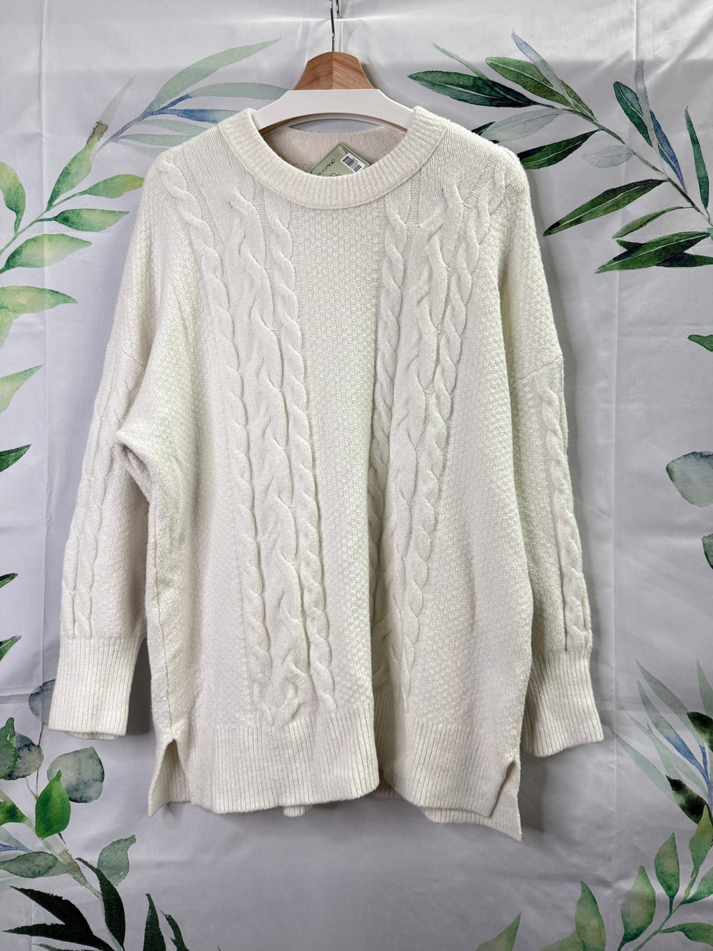 Abercrombie Cable Knit Sweater (XL)