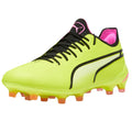 PUMA Mens King Ultimate Soccer Cleats Size 7.5 EU 40 Neon Yellow Athletic NWOB