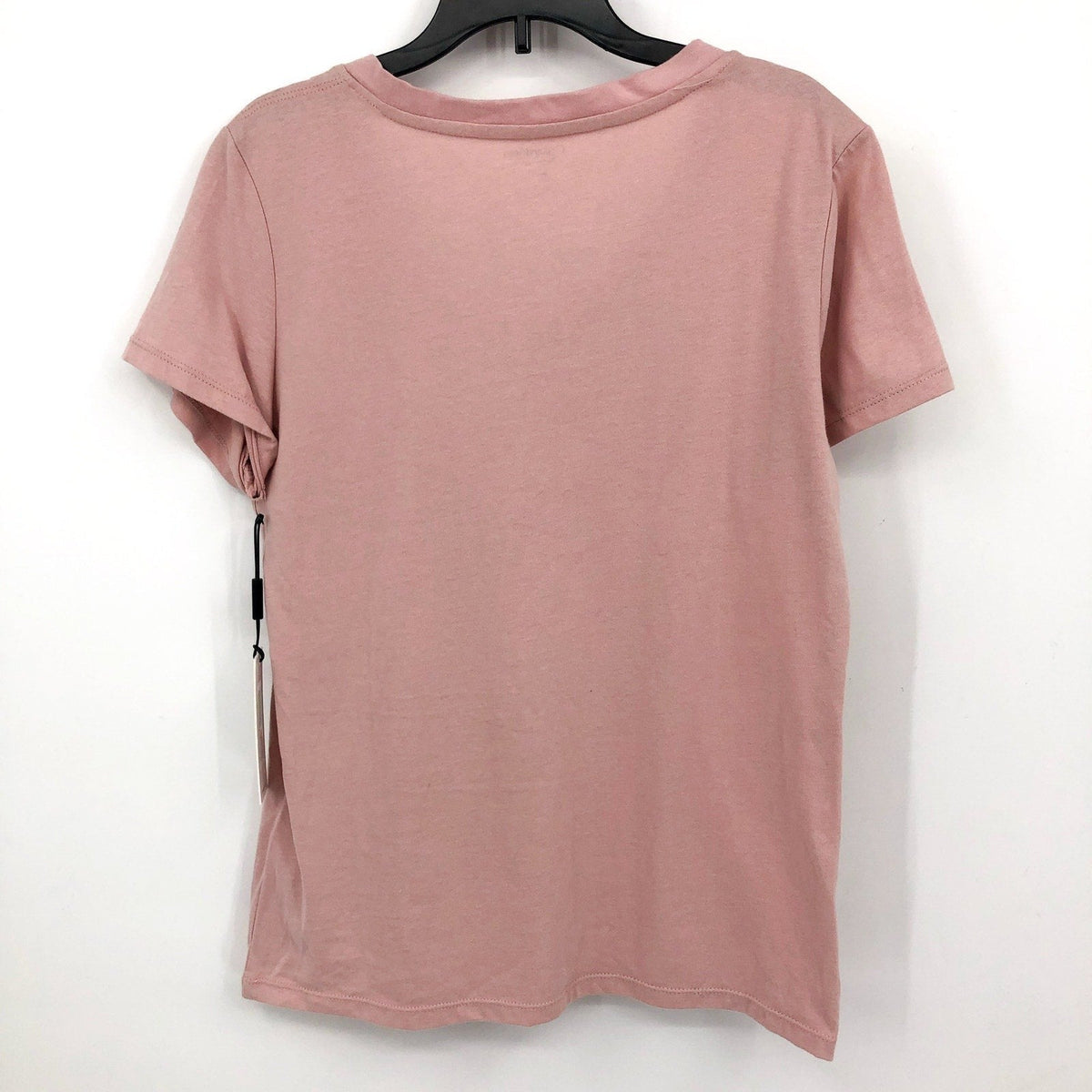 CALVIN KLEIN Women's V-Neck Tee Small Secret Pink Short Sleeve NWT