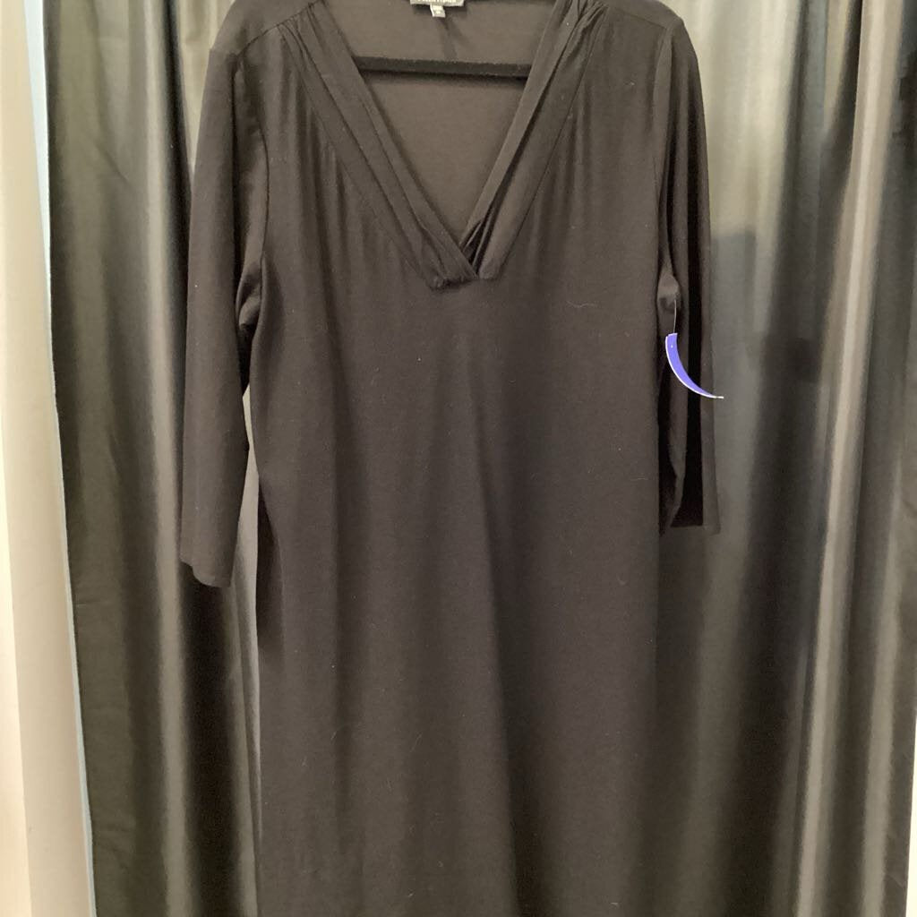 Eileen Fisher 3/4 Slv V Neck DRESSES XL