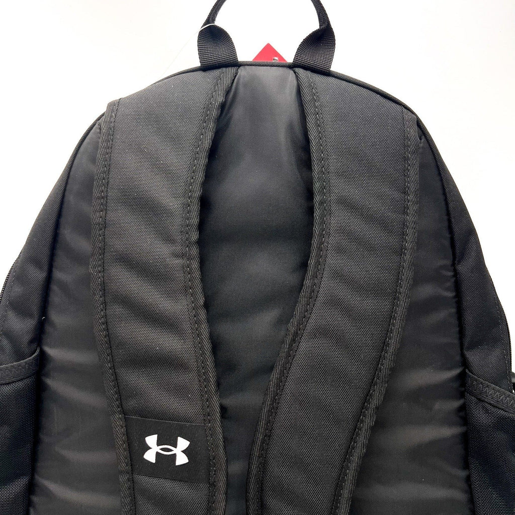 UNDER ARMOUR Hustle Sport 6.0 Backpack Black Metallic Silver Water ResistantNWOT