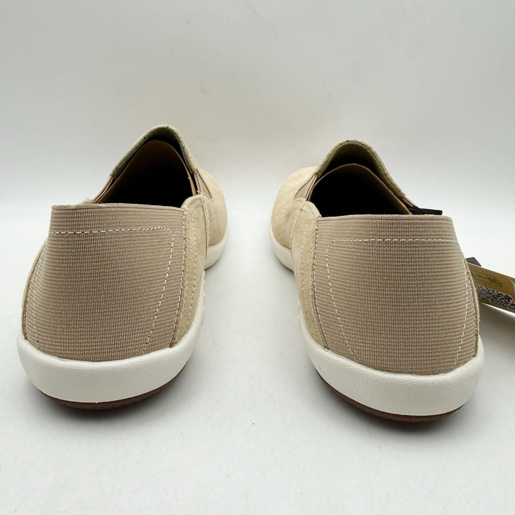 Spenco Waco Womens Siesta Convertible Shoes Size 6 Wide Tan Suede Casual NIB