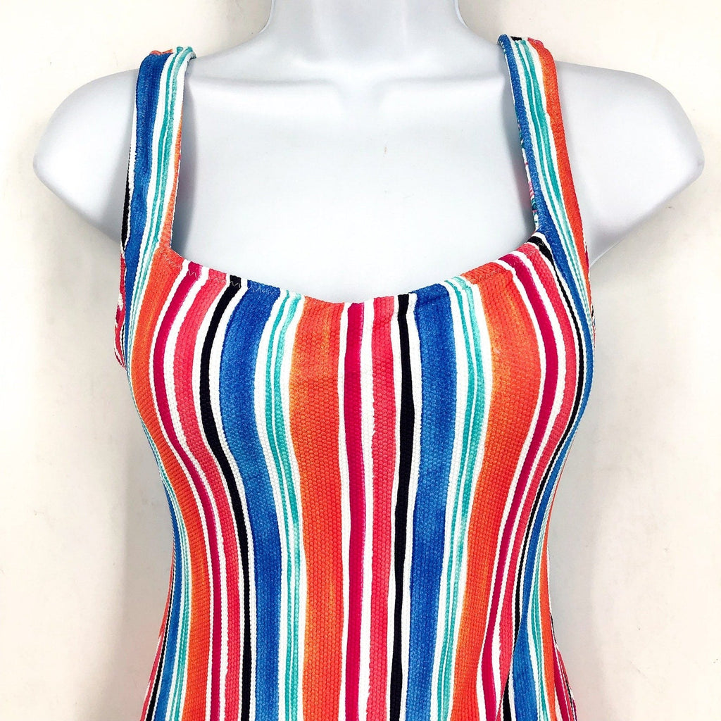 TOMMY BAHAMA Island Cays Oasis One-Piece Swimsuit Size 14 Pink Reversible NWT