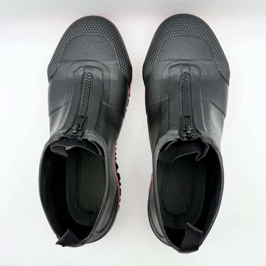 Bogs Overshoe Zip Work Shoes MENS 7 WOMENS 9 Black Composite Toe Waterproof NIB