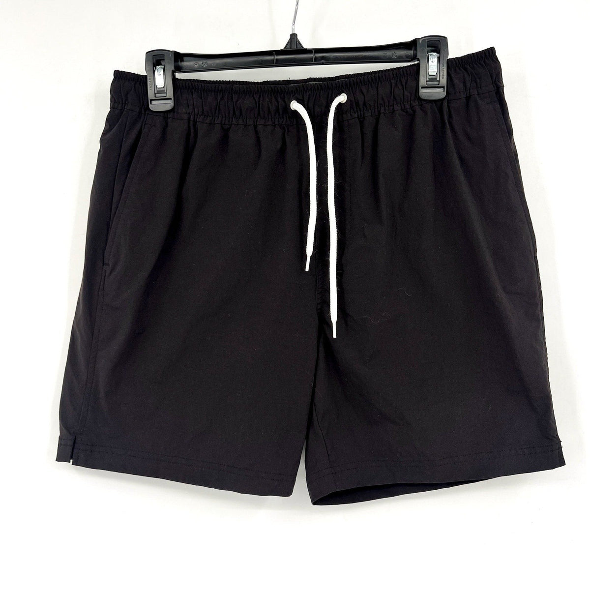 EVERLANE Men's The ReNew Swim Shorts Medium Black Drawstring NWT