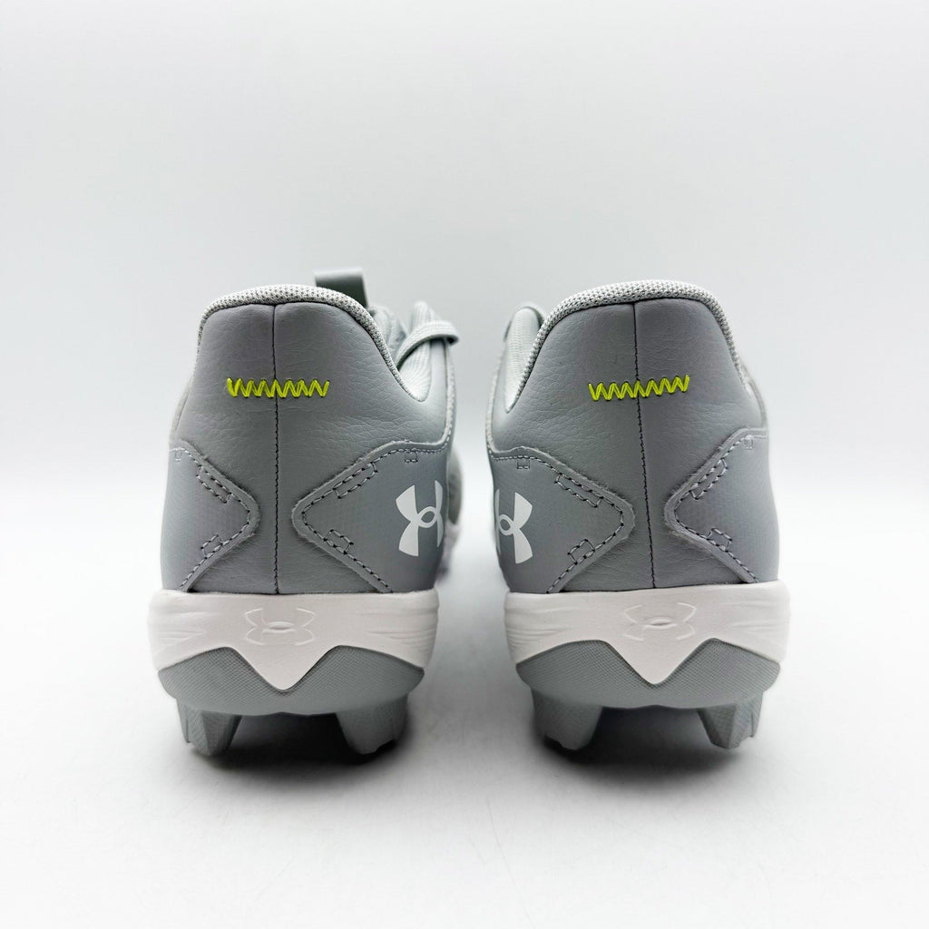 Under Armour Mens Leadoff Low RM Molded Baseball Cleats Size 12 Grey White NWOB