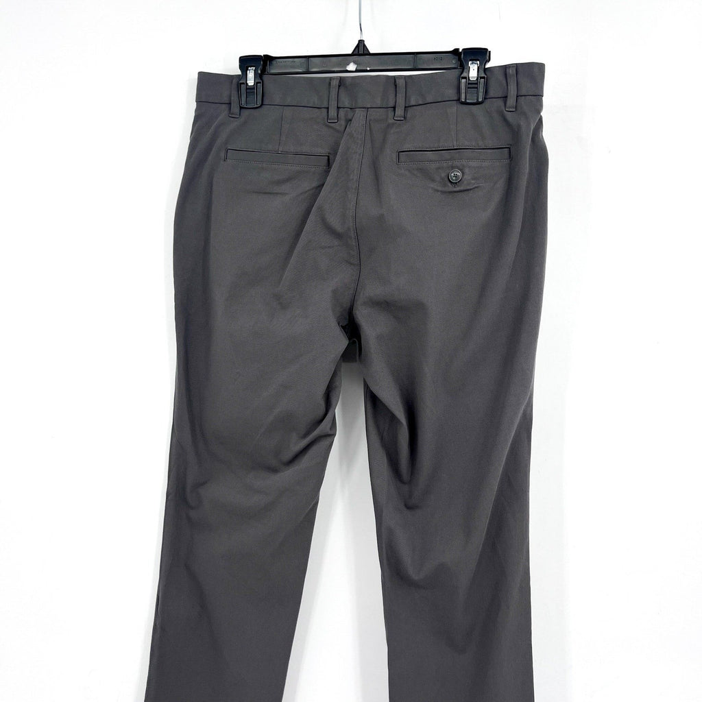 EVERLANE Uniform Men's The Performance Chino 32x34 Slate Grey Slim Fit Pants NWT