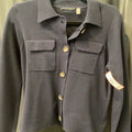 T Tahari 2 Pockets Collar Buttons SWEATERS M