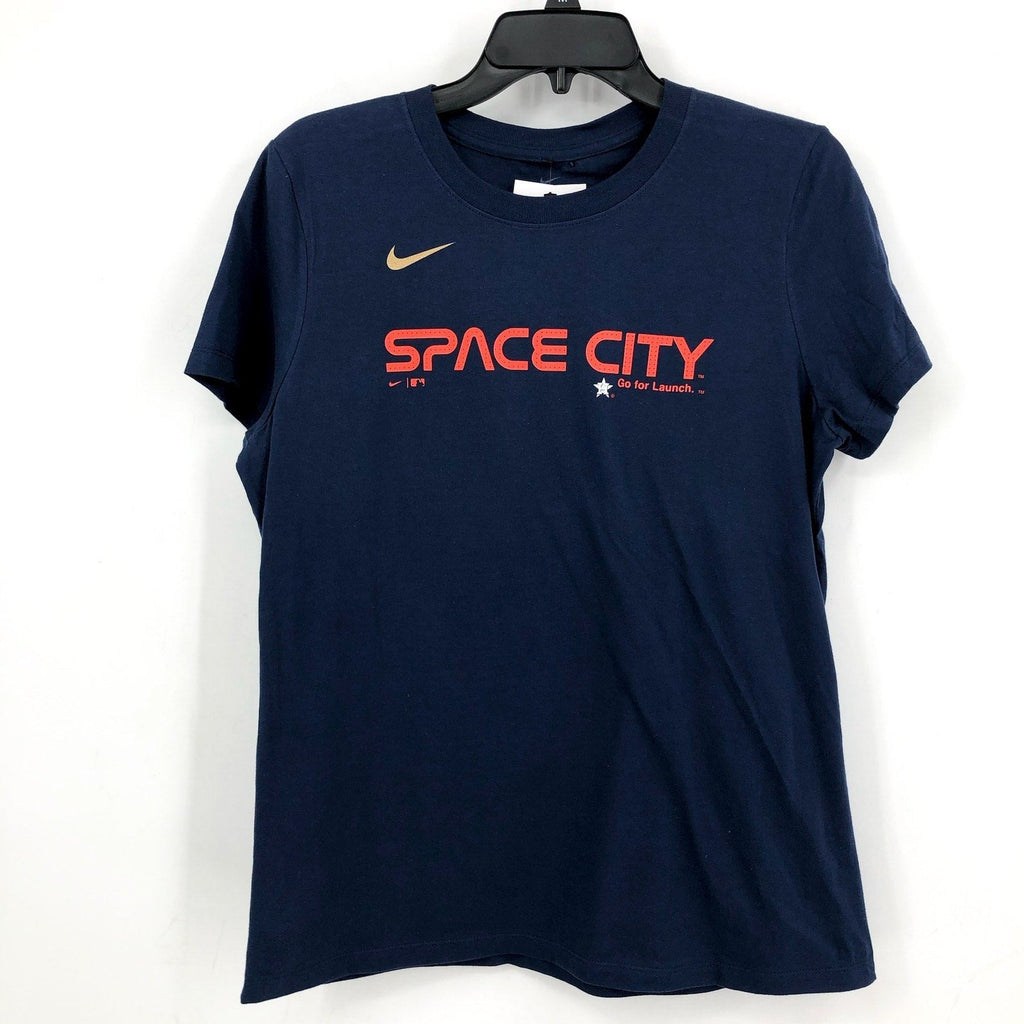 NIKE Kids Houston Astros Space City Short Sleeve Tee XL Navy Blue NWT