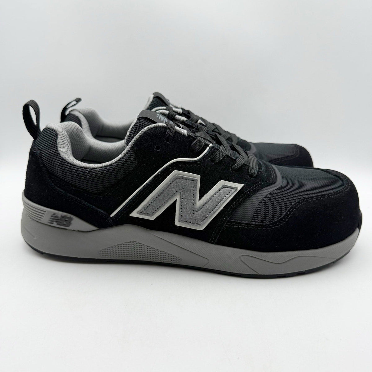 New Balance Mens Elite Lite Work Sneakers SIZE 9.5 Black SR Comp Toe EH NIB