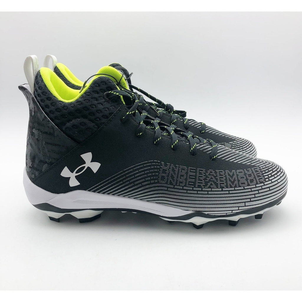 Under Armour Men's Highlight Hammer MC 2.0 Football Cleats Size 9.5 Black NWOB