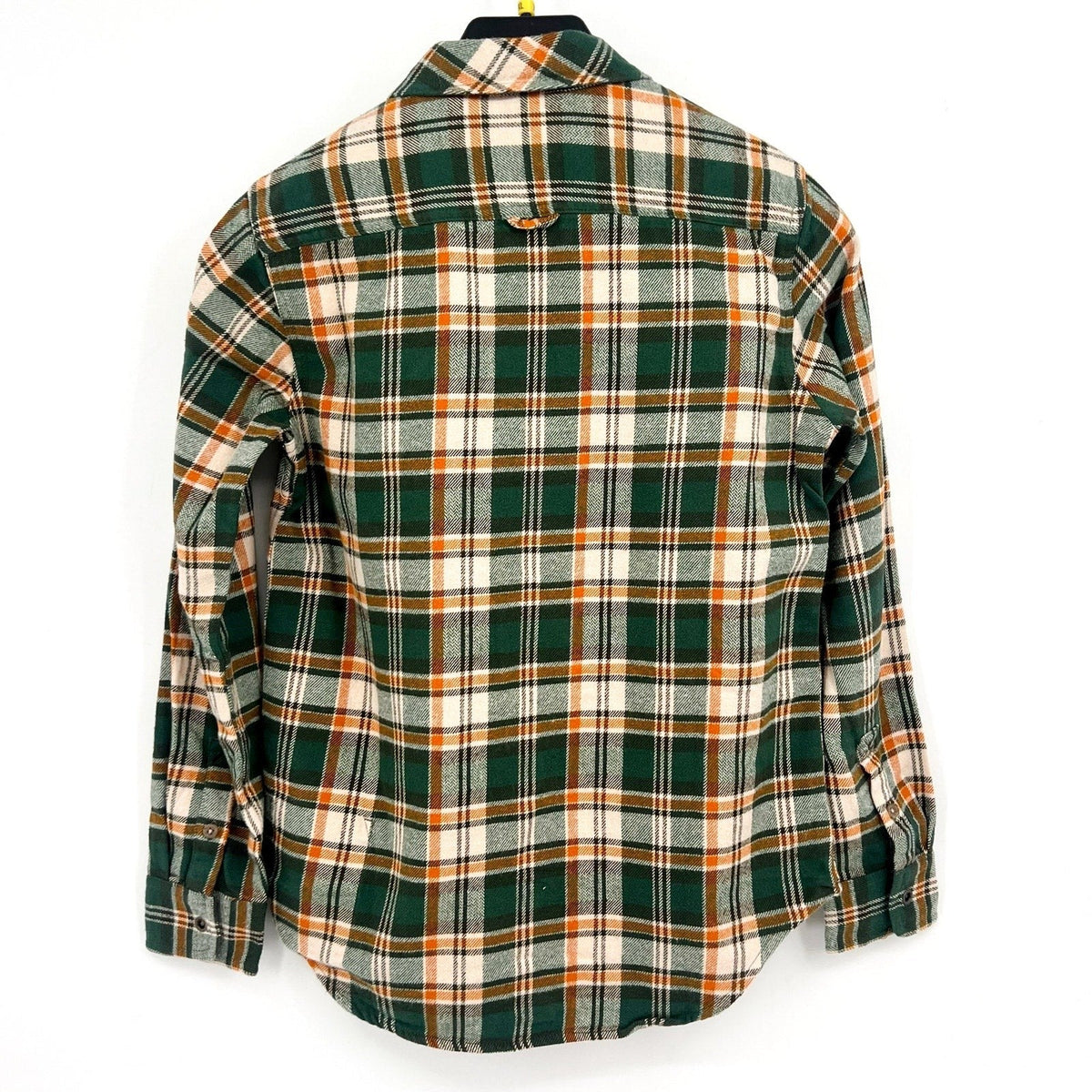 PRANA Women's Golden Canyon Flannel Shirt Medium Soft Pine Green Plaid NWT