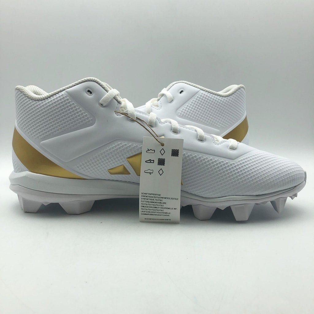 Adidas Mens Adizero Impact 2 Molded Football Cleats Size 12 Gold NWOB