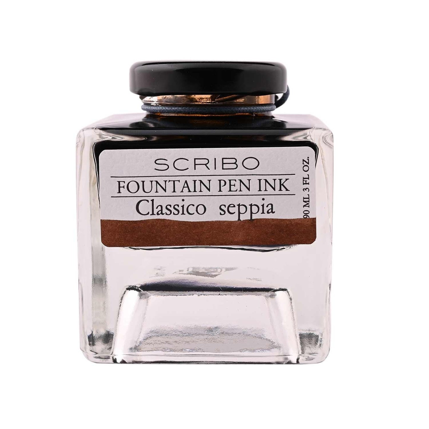 Scribo Classico Seppia Ink Bottle- Brown - 90ml