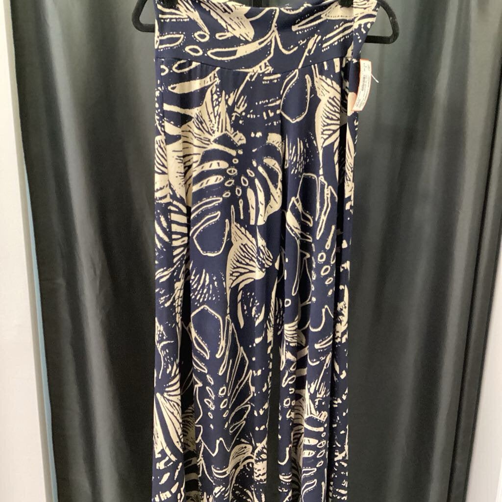 Clara Sun Woo Knit Print Wide Leg PANTS Medium