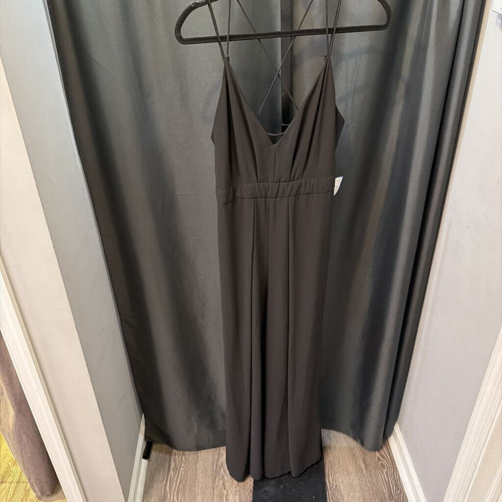 Cookies Spaghetti Strap Slit Leg Jumper JUMPSUITS L