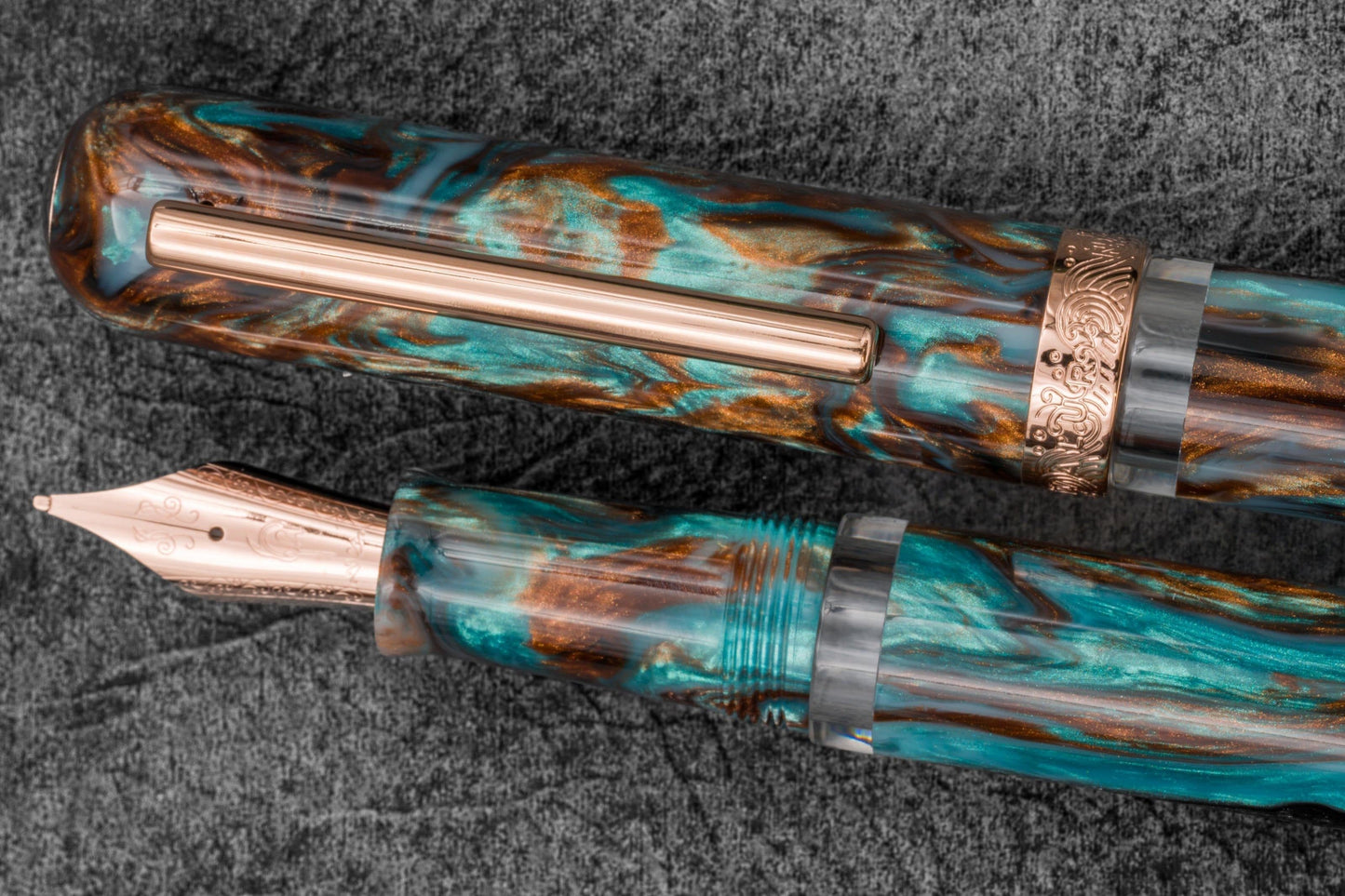 Nahvalur & Galen Exclusive Fountain Pen Nature - Ocean Driftwood