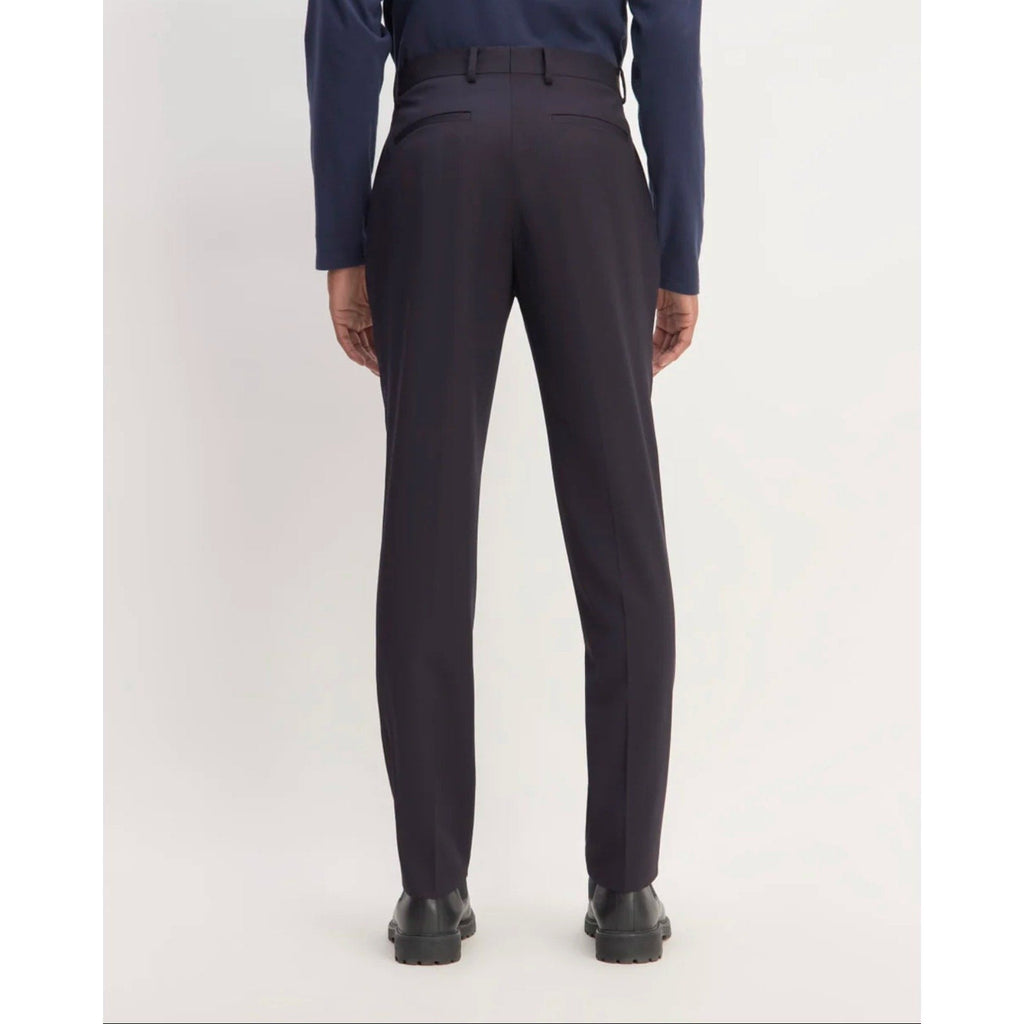 EVERLANE Men's Italian Wool Dress Pants 31x30 Navy Blue Flat Front NWT