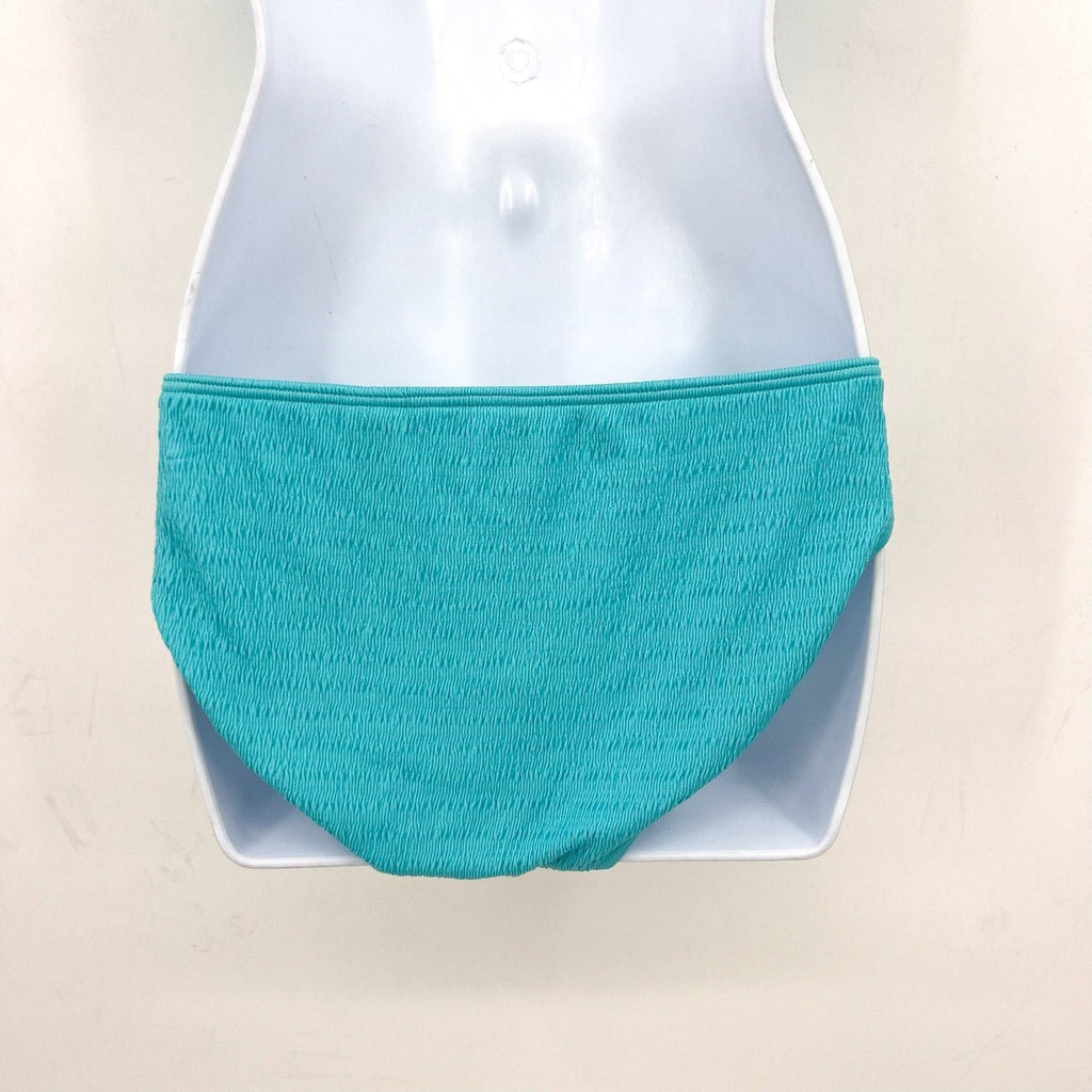ABERCROMBIE KIDS Girls Textured Two-Piece Swimsuit Set Size 17- 18 Blue NWT