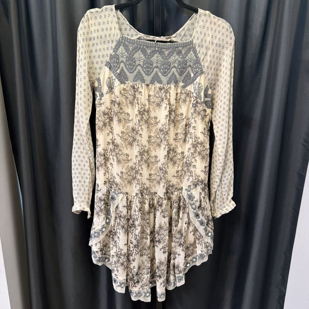 Free People Mixed Prints DRESSES XS