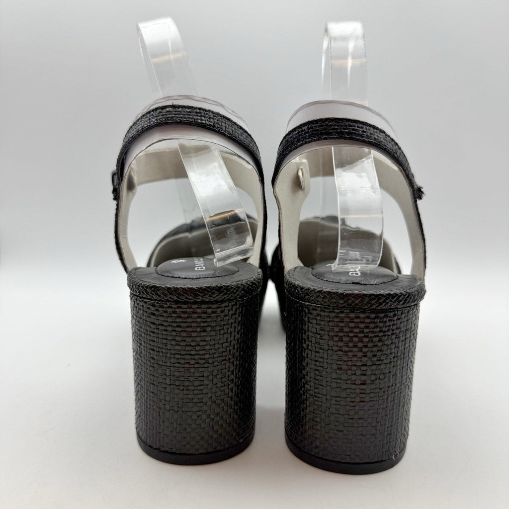 Bandolino Womens Prezley Heeled Sandals Size 8 M Black Party NIB