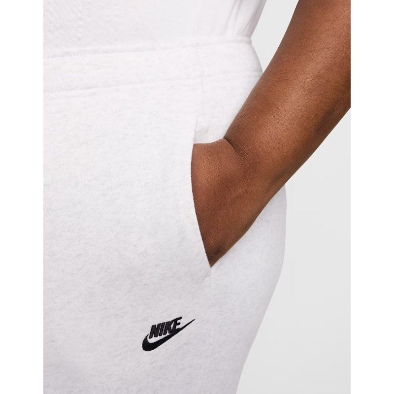 NIKE Womens Sportswear Club Fleece Joggers 1X Light Grey Mid-Rise Sweatpants NWT