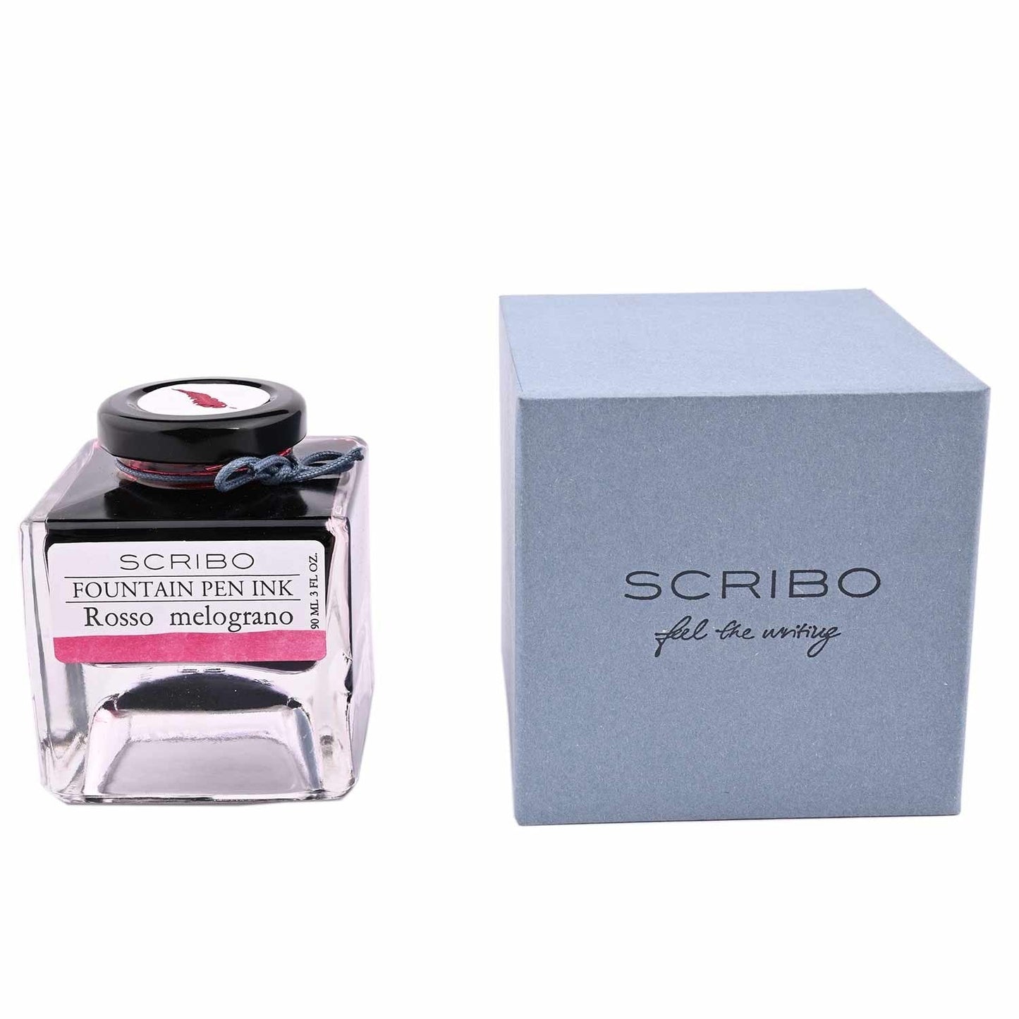 Scribo Rosso Melograno Ink Bottle- Red - 90ml